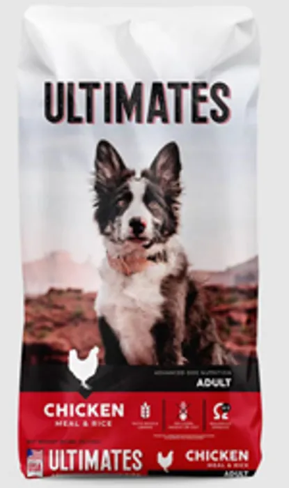 Ultimates Dog Chicken Meal Rice 40lb