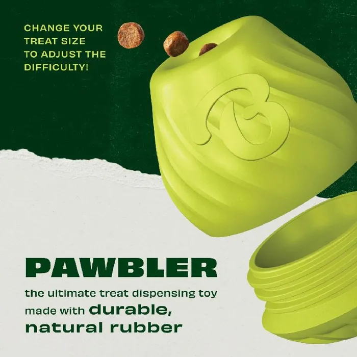 Benebone Bounce Rubber Pawbler Medium