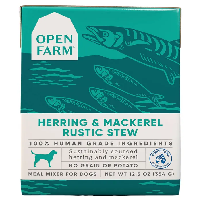 Herring & Mackerel Rustic Stew Dog Food 12.5-oz