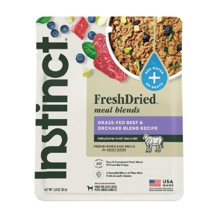 Instinct FreshDried FD Beef & Orchard Dog 3oz