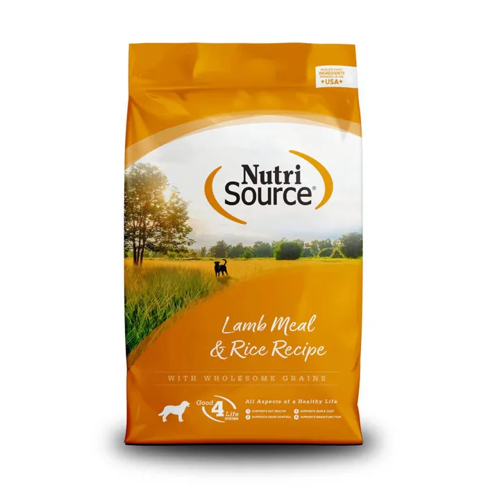 Nutrisource Dog Adult Lamb & Rice 4 Lb
