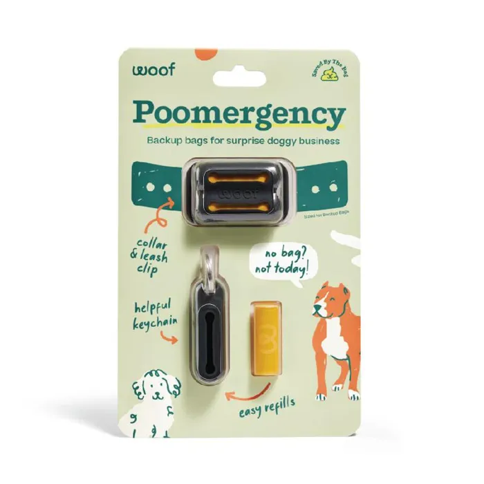 Woof Poomergency Green
