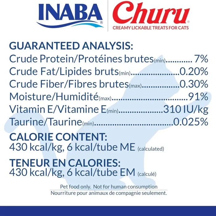 Inaba Cat Treats Churu Chkn & Beef Variety 20-pk