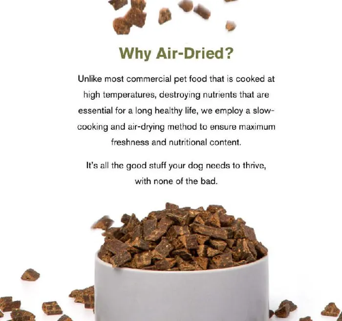 Badlands Ranch Chicken Air Dried Dog Food 24-oz