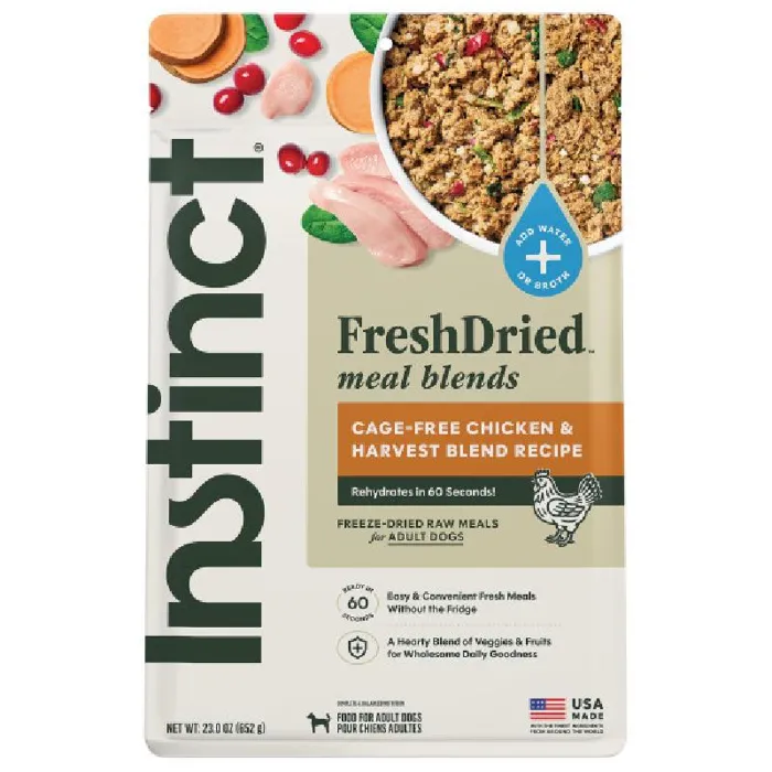 Instinct FreshDried FD Chicken & Harvest 23oz