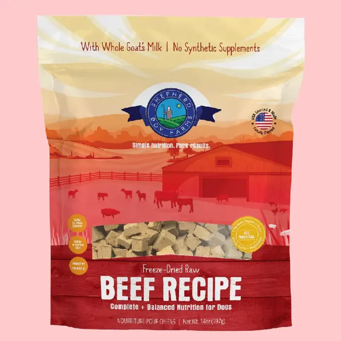 Shepherd Boy Farms Freeze Dried Beef Recipe 14-oz
