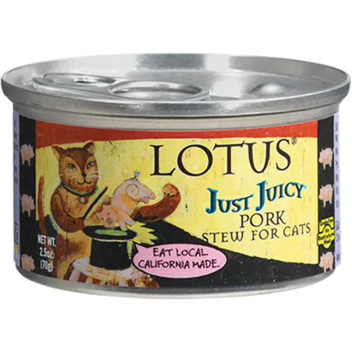 Just Juicy Pork Stew Gf Canned Cat Food 2.5-oz