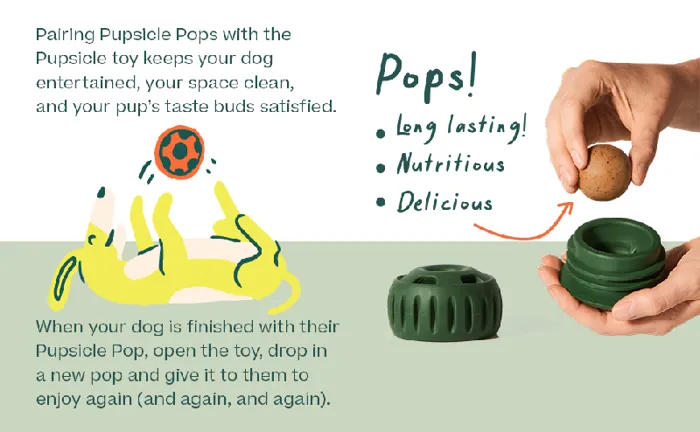 Woof X-large Pops Treat Chicken Pb 12 Oz