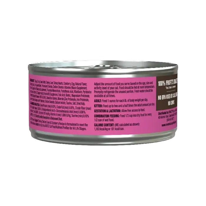 Rawz Cat Can Immune Turkey Liver Cranberry 24/5.5oz