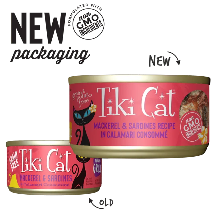 Tiki Cat Mack/sardine/calamari 2.8-oz