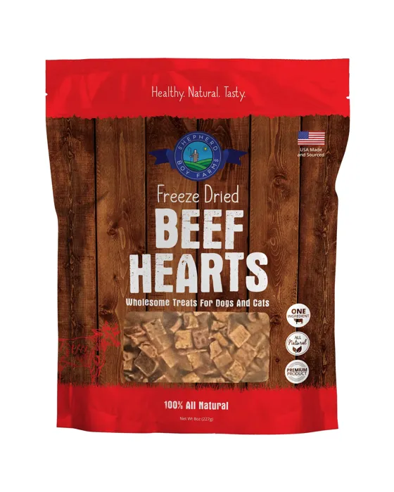 Shepherd Boy Farms Freeze Dried Beef Heart 8-oz