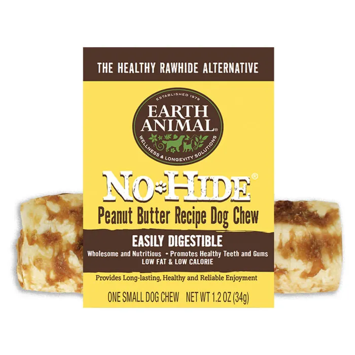 Earth Animal No-hide Chew Beef 4"
