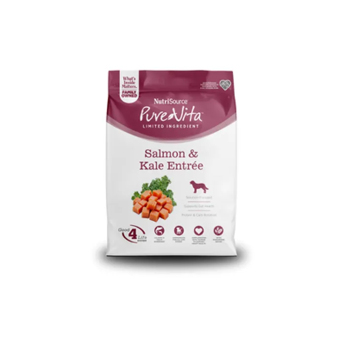 PureVita Salmon & Kale Entrée 4-lb front bag