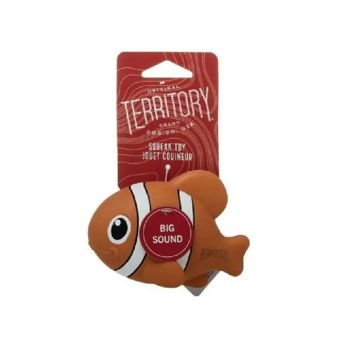 Territory Latex Squeeker Clown Fsh 4.5"