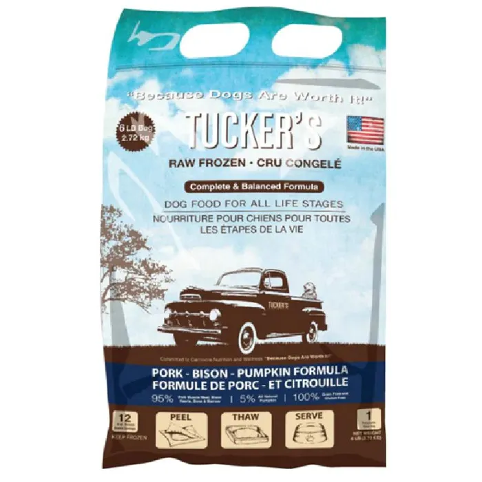 Tucker's Pork Bison Pumpk 3lb