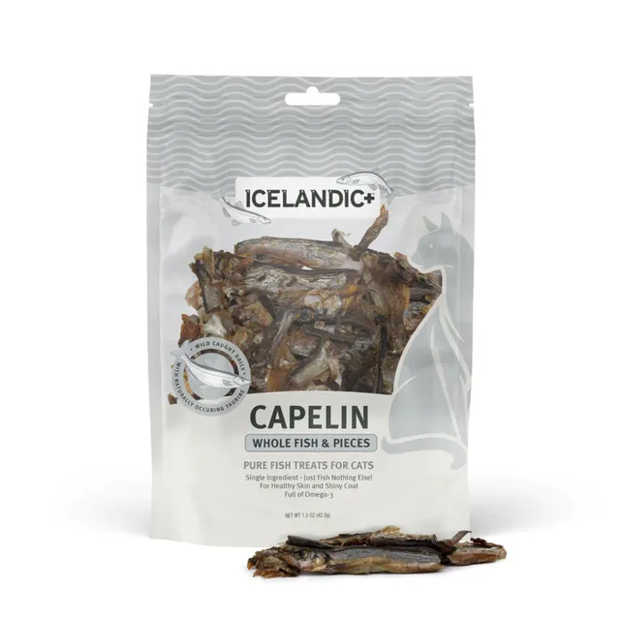 Icelandic+ C Treat Capelin 1.5 Oz