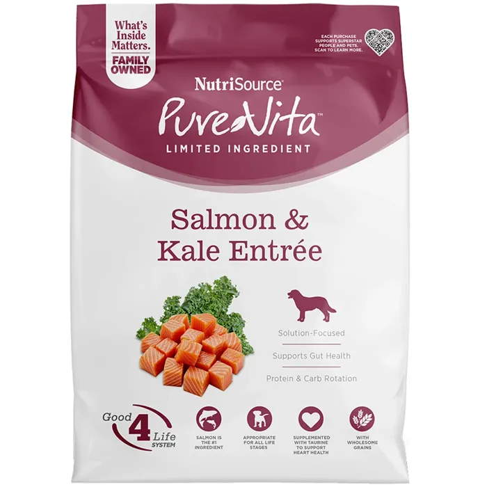 PureVita Salmon & Kale Entrée 4-lb front