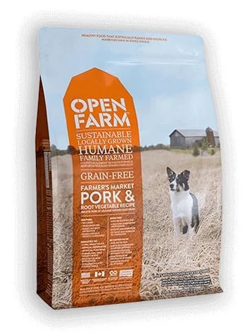 Open Farm Gran Free Farmer's Table Pork Dry Dog Food 22-lb