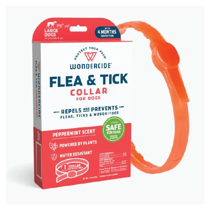 Wondercide Flea Tick Collar For Large Dogs Peppermint