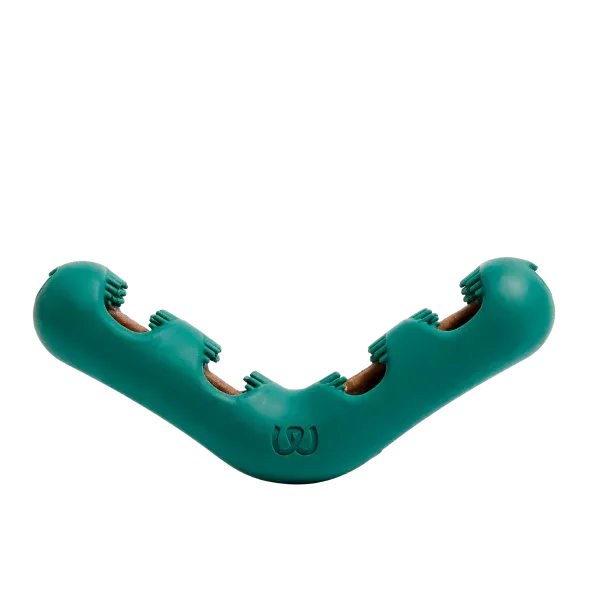 Woof Dog Toy Bite N Brush Large