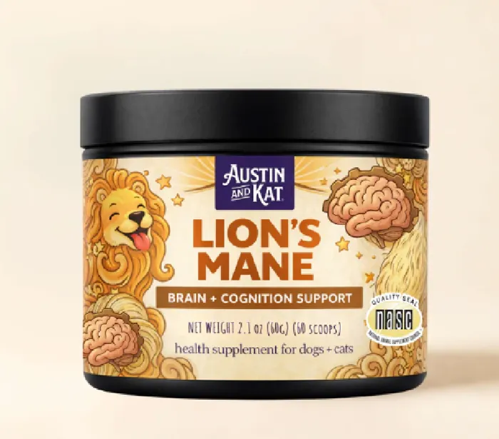 Austin & Kat Dog Lions Mane Mushroom Powder 66g