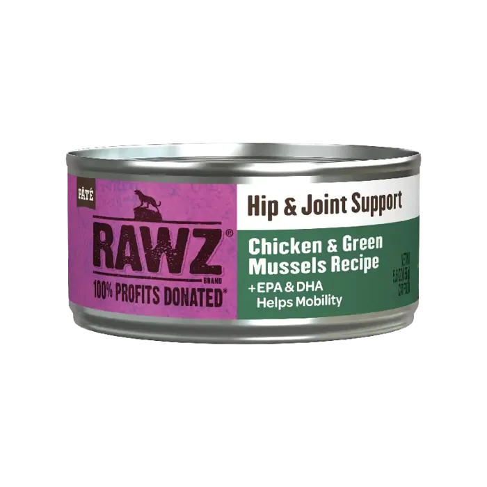 Rawz Hip/joint Support Chkn/green Mussels 5.5-oz