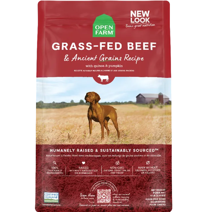 Open Farm Ancient Grains Dry Beef 11-lb
