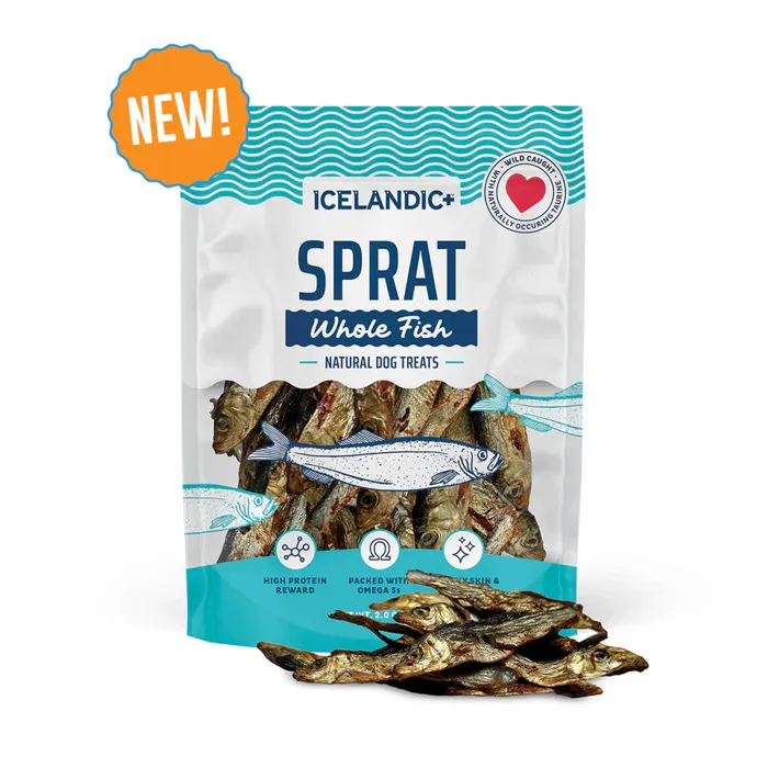 Icelandic+ Dog Treat Sprats Whole 2 oz