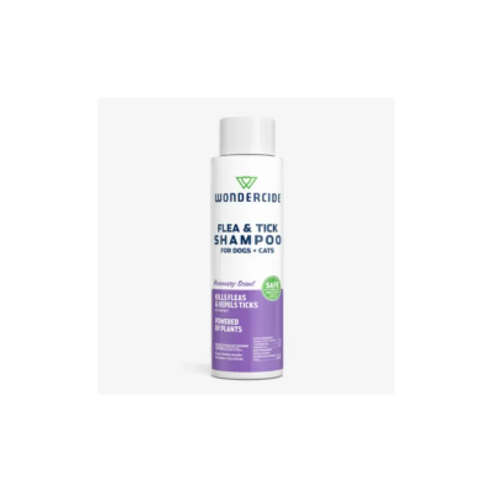 Wondercide Dog & Cat Grooming Flea & Tick Shampoo Rosemary 12 Oz