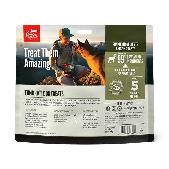 Orijen Dog Tundra Fd Treat 8oz