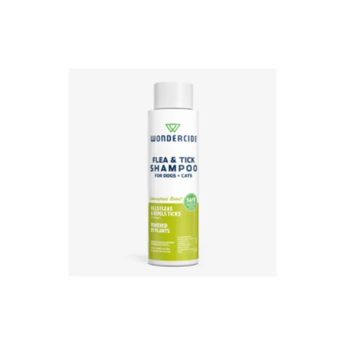 Wondercide Dog & Cat Grooming Flea & Tick Shampoo Lemongrass 12 Oz