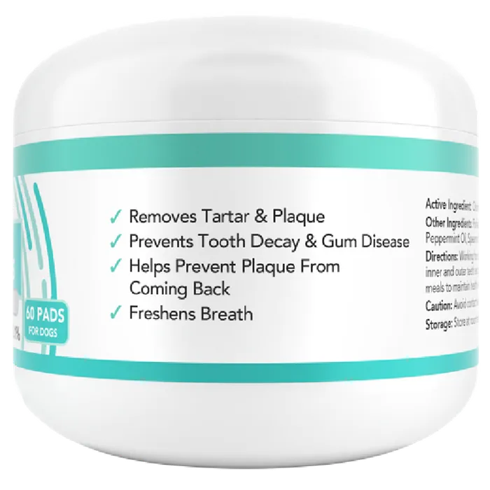 Nootie Medicated Dental Pads 60ct