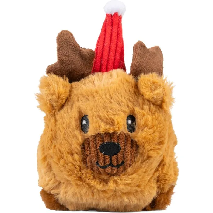 Growl Holiday Dog Toy Xmas Stubbiez Reindeer