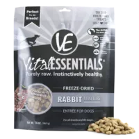 Vital Essentials Dog Fd Rabbit Mini Nibs 14-oz