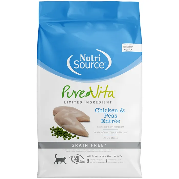 Pure Vita Cat Grain Free Chicken 4-lbs