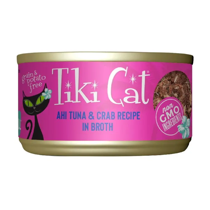 Hana Grill Ahi Tuna With Crab Canned Cat Food - 2.8oz