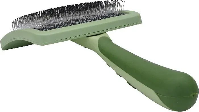 Curved Firm Slicker Dog Brush - Lrg