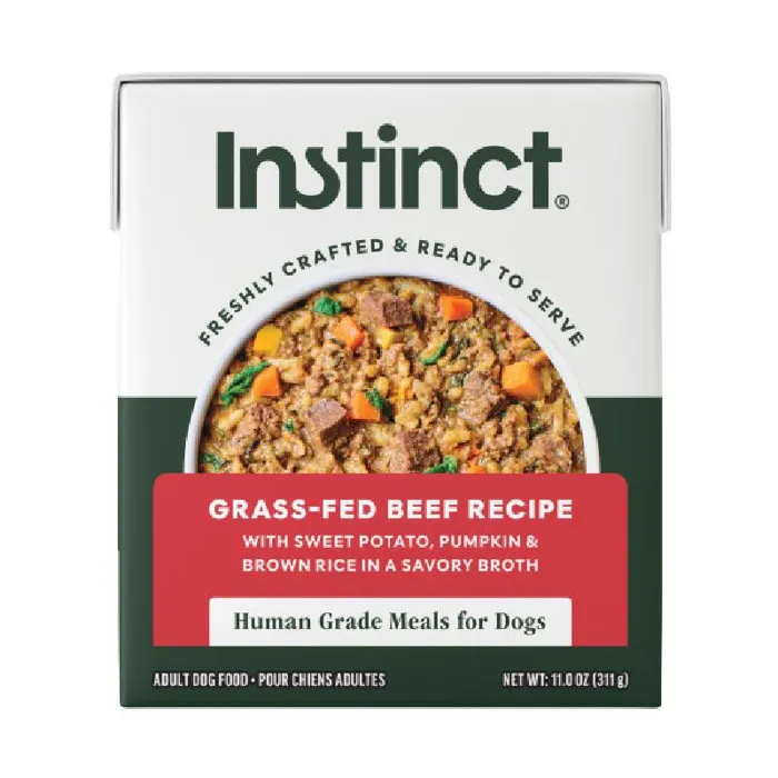 Instinct Freshly Crafted Wet Dog Beef 11oz