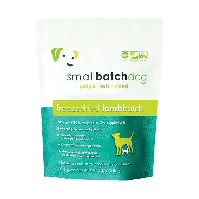 Small Batch Dog - Frzn Sliders Lamb Sliders - 3-lb