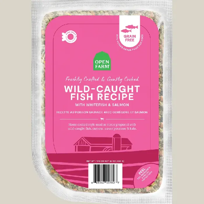 Open Farm Frozen Gently Cooked Wild Fish 16-oz