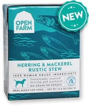 Herring & Mackerel Recipe Rustic Stew Dog Food 12.5-oz