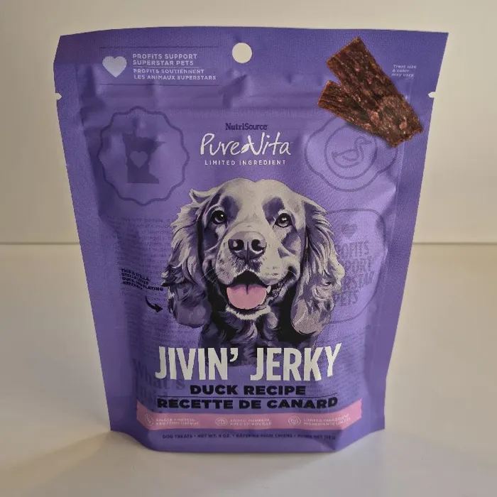 PureVita Jivin Jerky Duck 4-oz