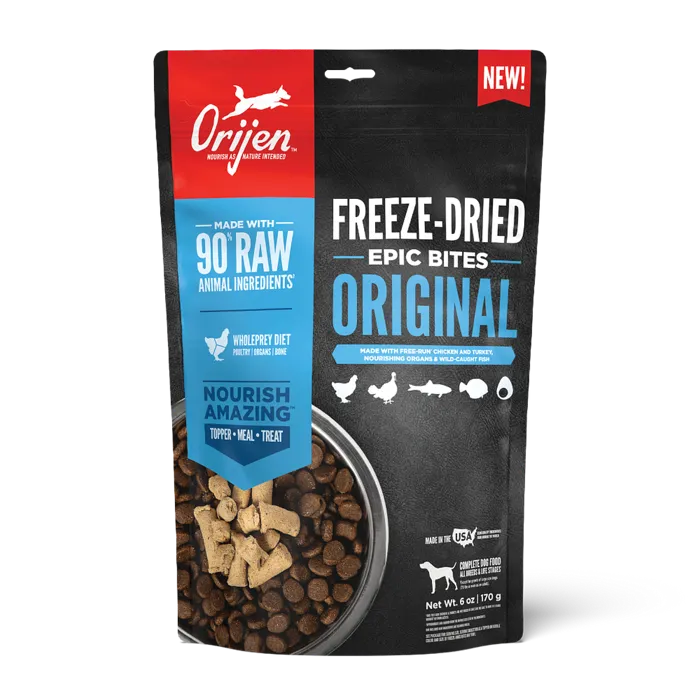 Orijen Original Freeze-dried Epic Bites 6-oz