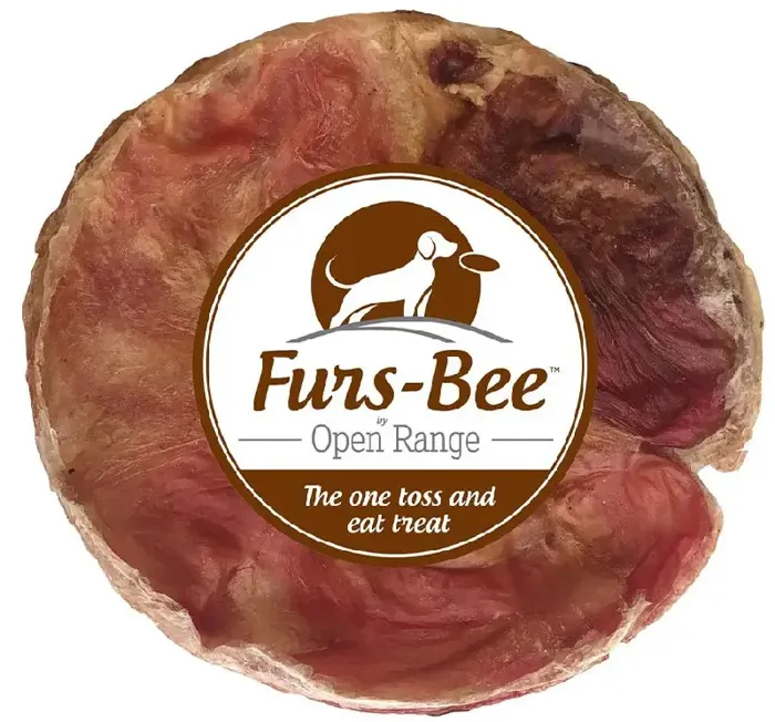 Home Range Furs-bee Beef Bladder Disc