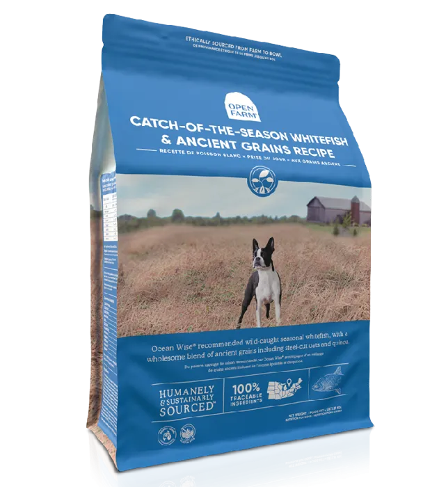 Open Farm Dog Ancient Grain Whitefish 4-lb