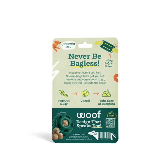 Woof Poomergency Green