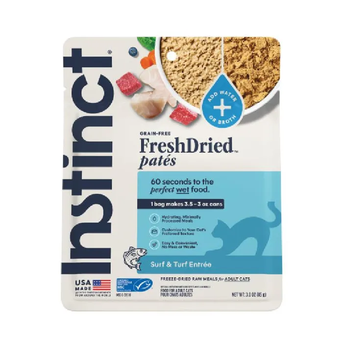Instinct FD Pates Cat Surf & Turf 3oz