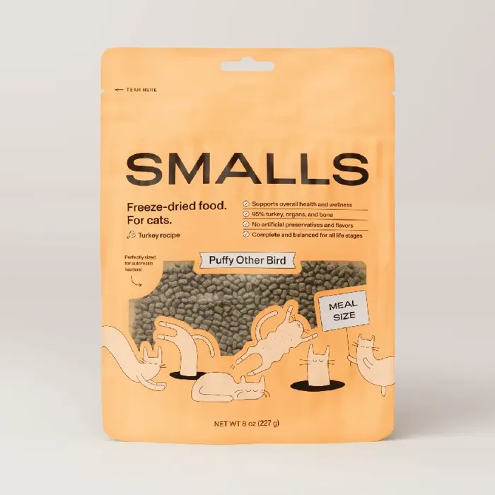 Smalls Fd Cat Turkey Other Bird 8-oz